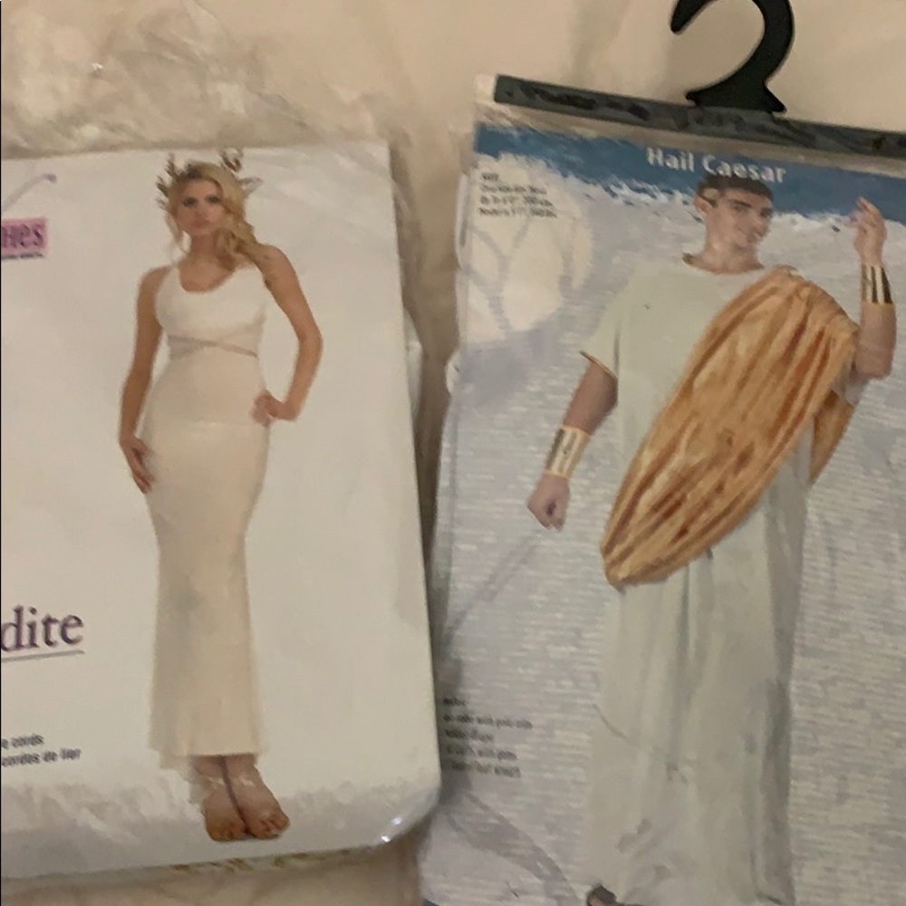 Aphrodite and Caesar Costumes